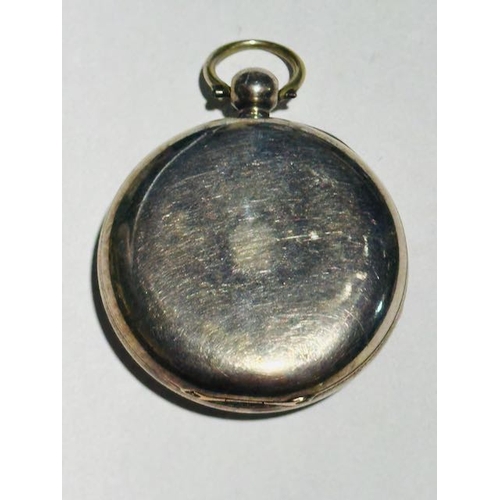 358 - Antique Irish Silver Hallmarked Pocket Watch Dated 1847 with Maker Hallmark D&W