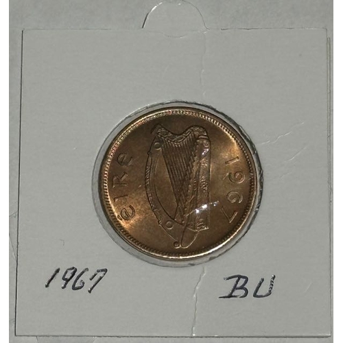 368 - 1967 Irish 1/2d Coin