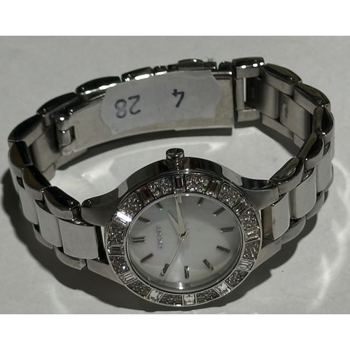 369 - DKNY Watch with Mother of Pearl Face