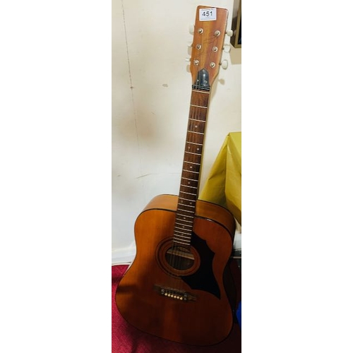 451 - Vintage KD28 Italian Acoustic Guitar