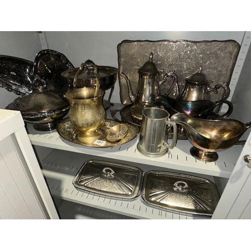 581 - Large Lot Of Collectable Silver Plate