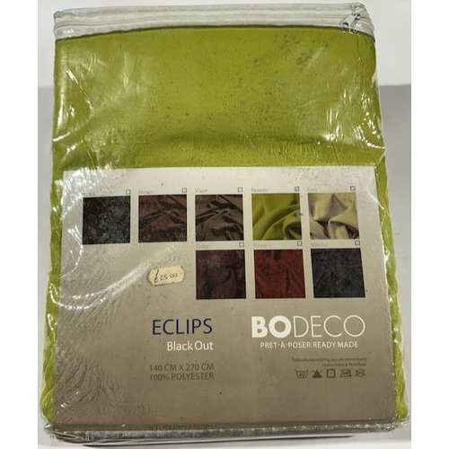 945 - Bodeco Eclips Blackout Ready Made Curtains 140 x 270cm