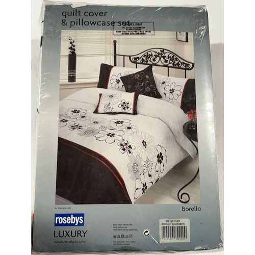 946 - Rosebys Luxury Single Duvet Set