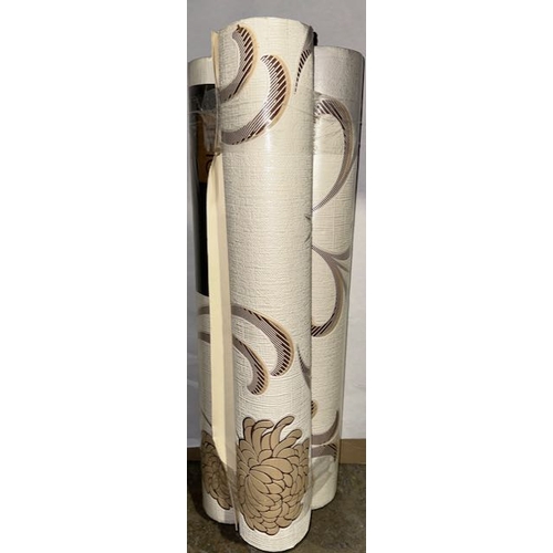 988 - 3 x Rolls Of Fine Decor Luxury Textured Vinyl Wallpaper - 5.2msq Per Roll ( 2 Sealed)