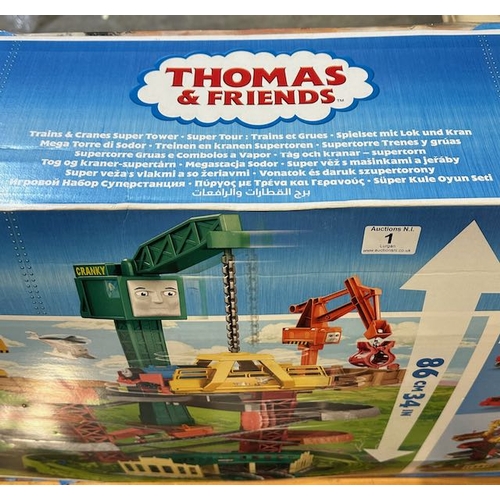 1A - Thomas & Friends Trains & Cranes Super Tower - Boxed