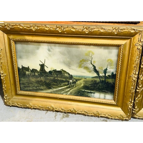 192 - Pair of Vintage Gilt Framed Prints