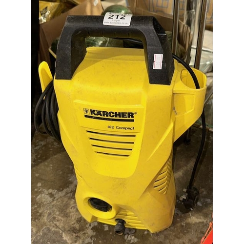 212 - Karcher K2 Compact Power Washer - No Attachments