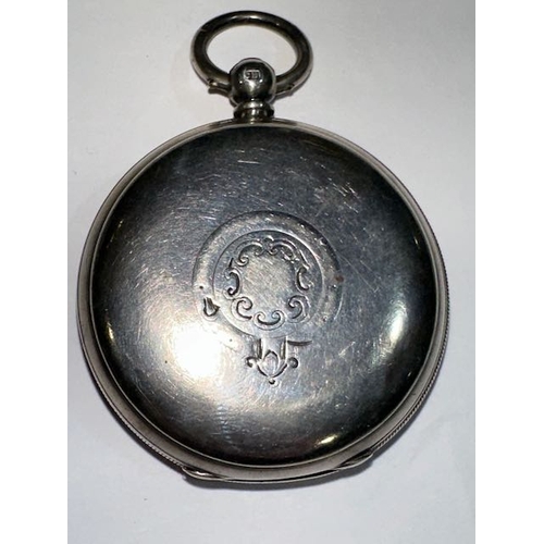 336 - Vintage Silver Hallmarked Pocket Watch