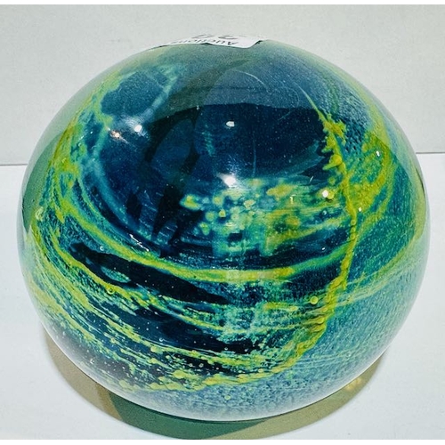 395 - Large 1970s mDina Glass Paperweight