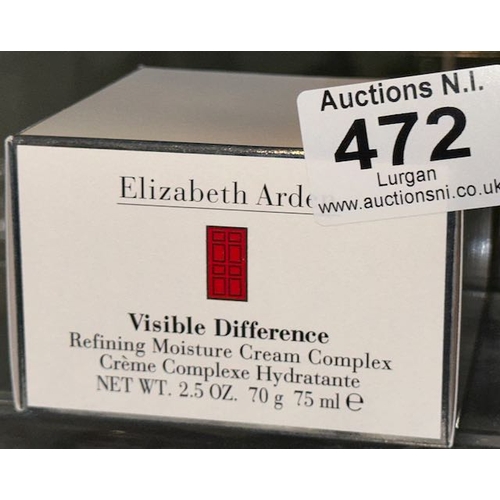 472 - Elizabeth Arden Visible Difference Refining Moisture Cream