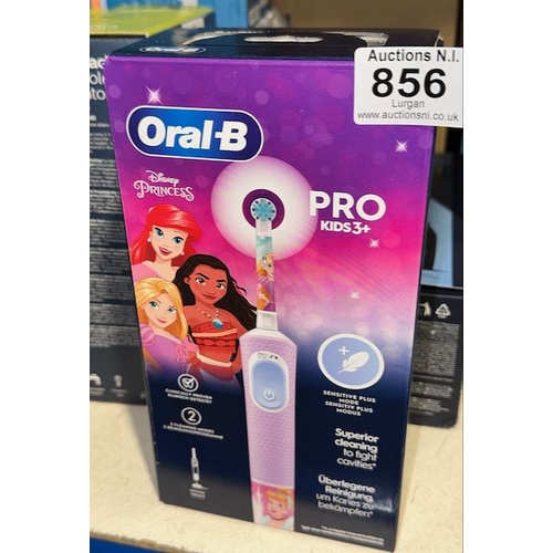 856 - Oral B Kids Disney princess Electric Toothbrush - Box Sealed