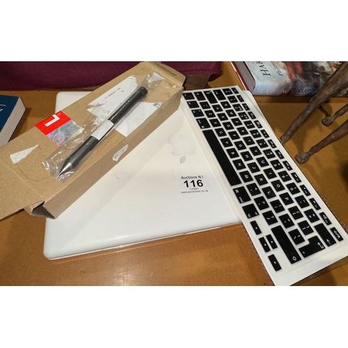 116 - MacBook + MacBook Air Keyboard Cover + Lenovo PII Tablet Pen