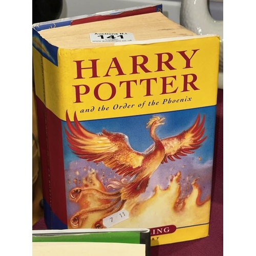 141 - Harry Potter & The Order of the Phoenix Hardback First Edition