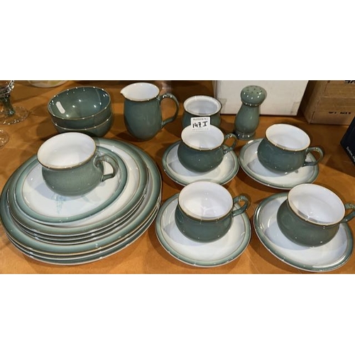 147I - Denby 21 Piece Tea/Dinner Service