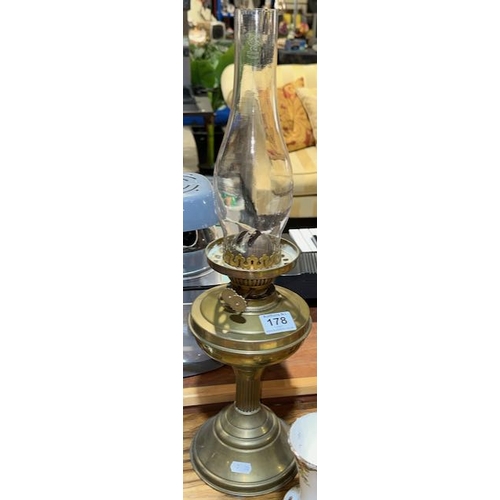 178 - Brass Oil Lamp