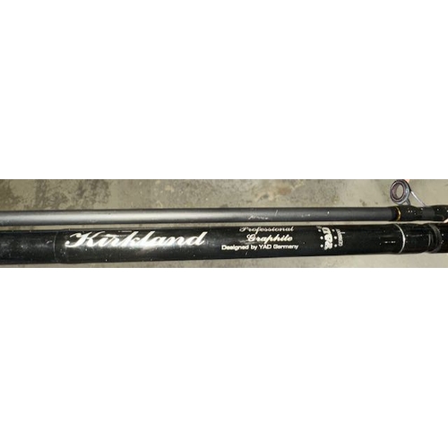 250 - 2pc YAD German Made Kirkland Professional Graphite 2.40m Fishing Rod