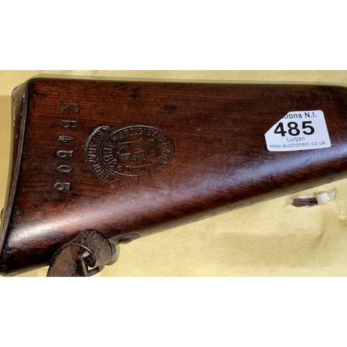 485 - Late 1800s Bolt Action Italian Veterelli Rifle