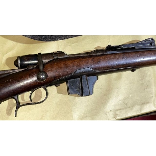 485 - Late 1800s Bolt Action Italian Veterelli Rifle