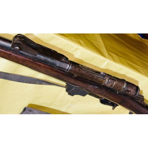 485 - Late 1800s Bolt Action Italian Veterelli Rifle