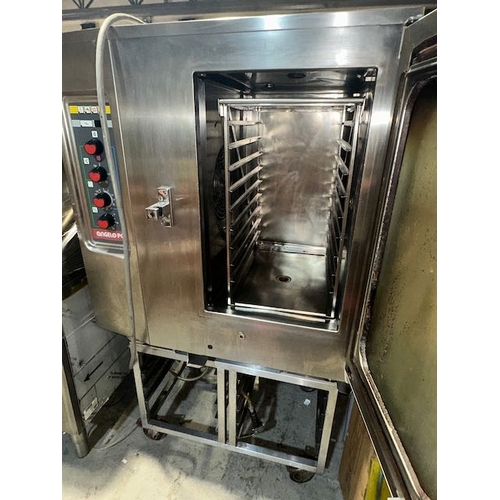 102 - Industrial 3 Phase Angelo Po Oven On Stainless Steel Rack Stand - Untested