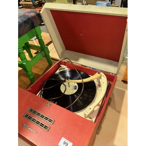 99 - Vintage Baird Stereo Record Player