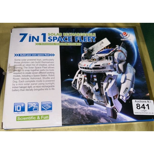 841 - Build Your Own 7 In 1 Space Fleet - Boxed/Unused