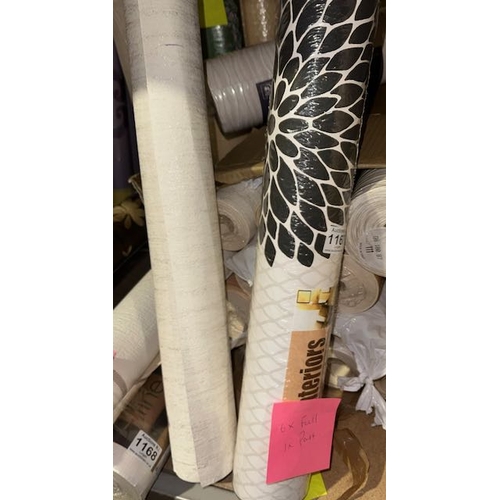 1167 - 6 x Sealed + 1 Part Roll Suede Interiors By debona Wallcoverings - Approx 10.05m x 53cm Per Roll