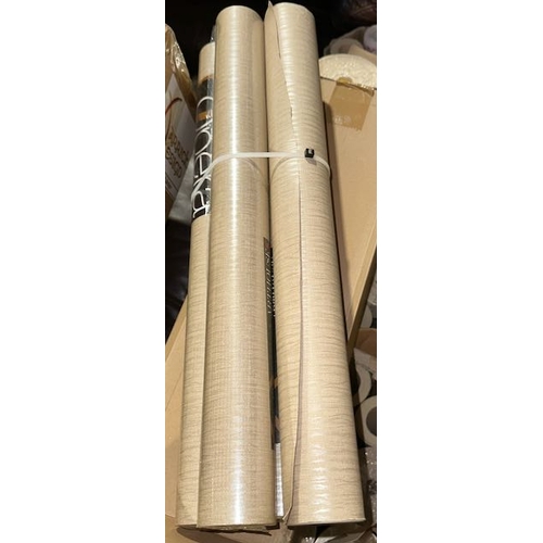 1172 - 3 x Sealed & 1 Part Roll Arthouse Wallpaper Approx 5.32mtsq Per Roll - Samba Plain Taupe