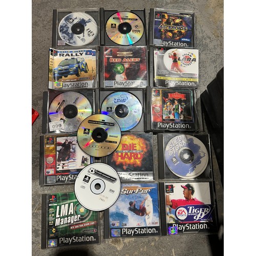 660 - Sony Playstation with Selection of Games