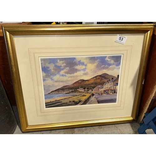 53 - Gilt Framed Colin Gibson Print