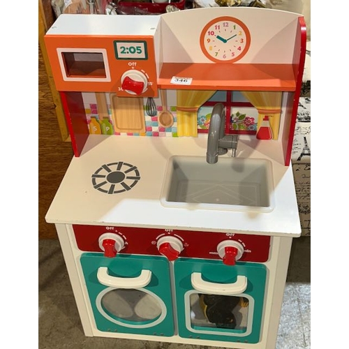 346 - Kids Play Kitchen