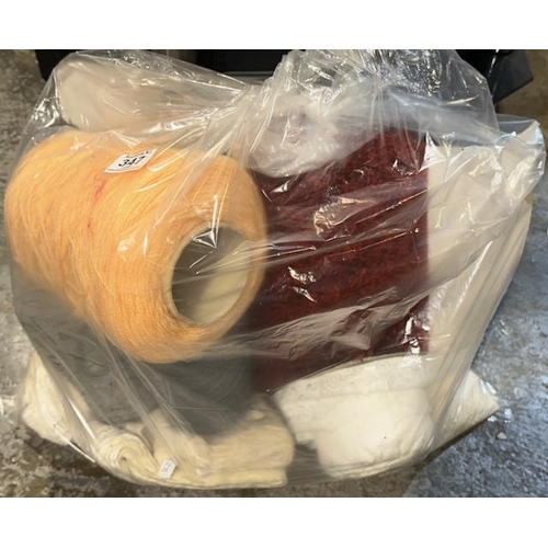 347 - Large Bag Of Wool