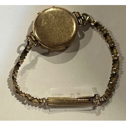 385 - Vintage Gold Filled Watch on Gemex 1/20 - 12kt Gold Filled Bracelet