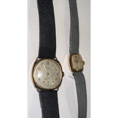 402 - Vintage J W Benson London Watch + Bentima Star Dress Watch