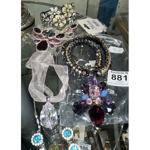 881 - Assortment Of Dress Jewellery