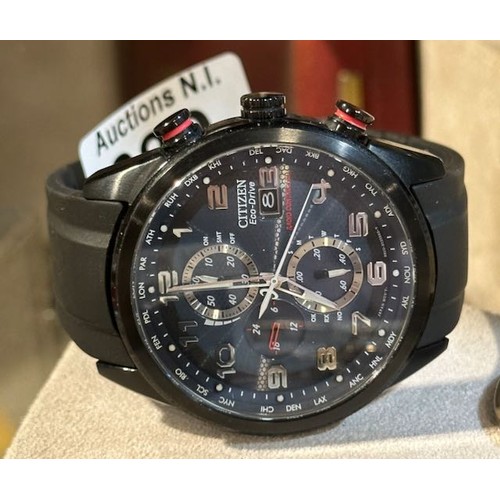 380 - Citizen EcoDrive World Chronograph Ltd Ed 395/2500 Radio Controlled