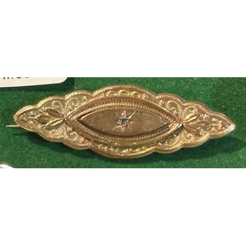 294 - Antique 9ct Brooch