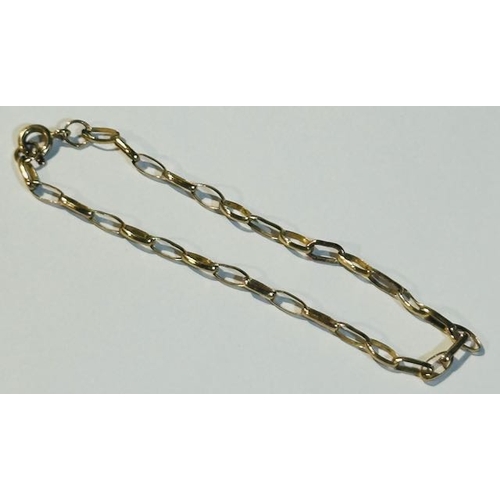 310 - 9ct Belcher Bracelet