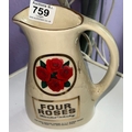 Four Roses Blended Whisky Vintage Jug