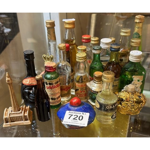 720 - Approx 25 Collectable Miniatures Incl Guinness