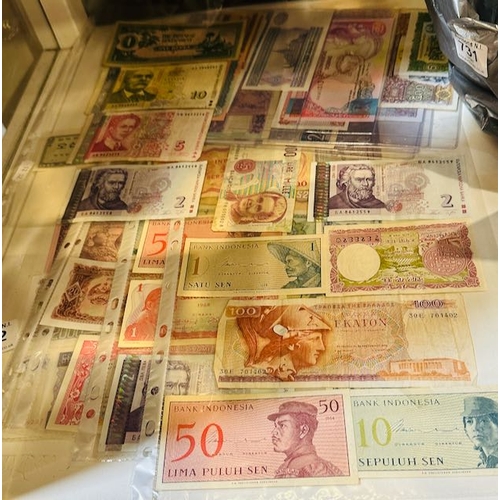 732 - Large Lot of Foreign Notes