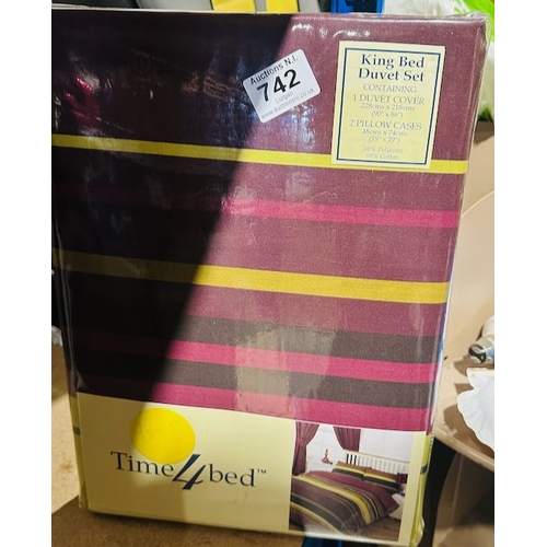 742 - Kingsize Duvet Set