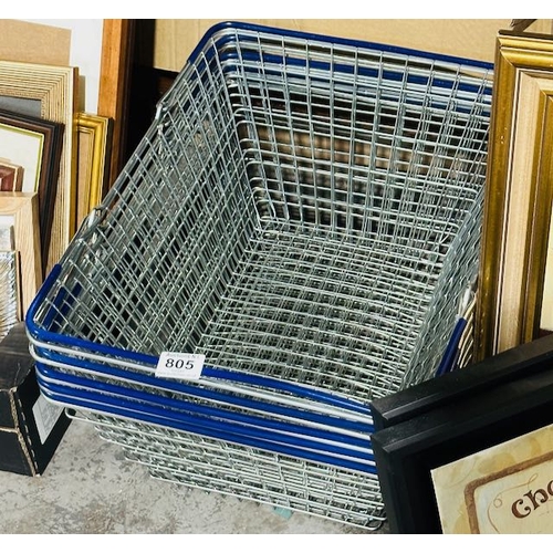 805 - Approx 5 x Shopping Baskets