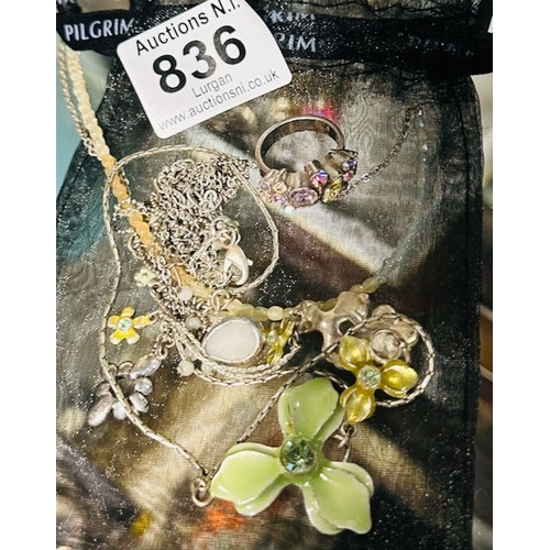 836 - Collection Of Pilgrim Jewellery In Pouch