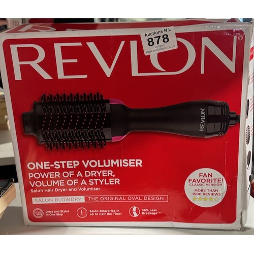 878 - revlon One Step Volumiser - Box Sealed