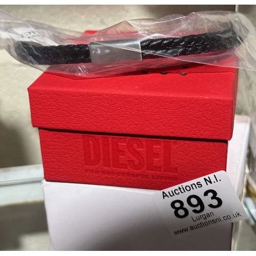 893 - Diesel Gents Bracelet in Original Packaging RRP £65