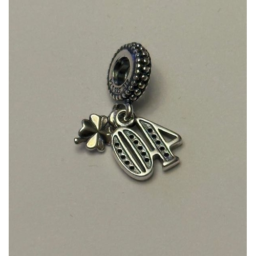 903 - Pandora 40th Celebration Dangle Charm