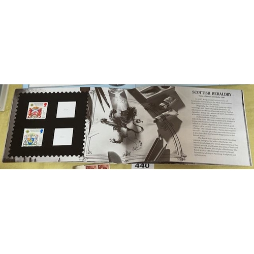 440 - 1987 Part Stamp Album