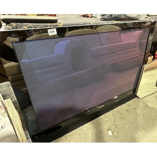 696 - Pioneer Plasma TV With Remote - Model PDP 436PG - NO Stand