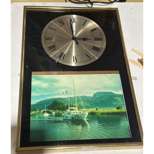 745 - Ship Picture Wall Clock